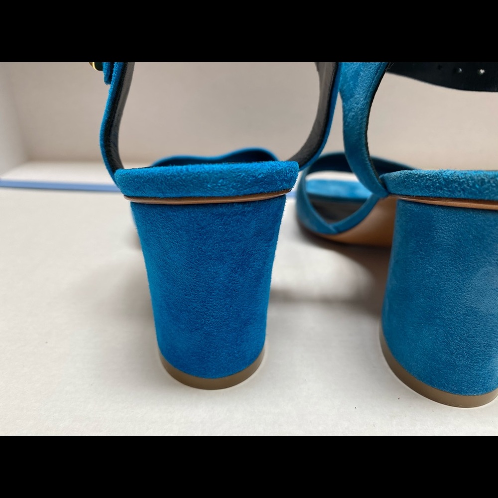NIB Celine Blue suede sandals, 36 - Picture 7 of 10